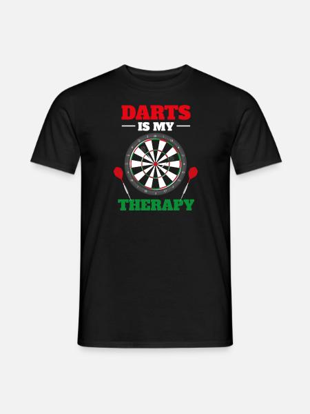 Dart - Heren T-shirt - zwart