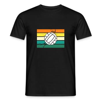 Joueurs de handball Handball - T-shirt homme - noir - Devant - AI Model Male 178 light (178cm)