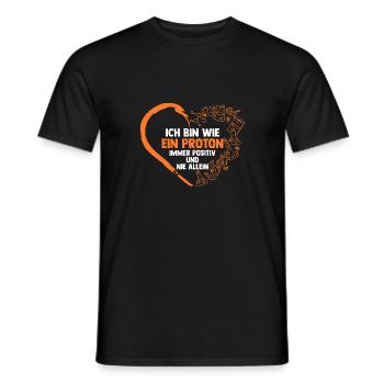 Chimiste Sciences Physique Chimie - T-shirt homme - noir - Devant - AI Model Male 178 light (178cm)