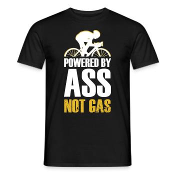 Cyclisme Vélo de route Vélo Gravel Contre-la-montre Vélo - T-shirt homme - noir - Devant - AI Model Male 178 light (178cm)