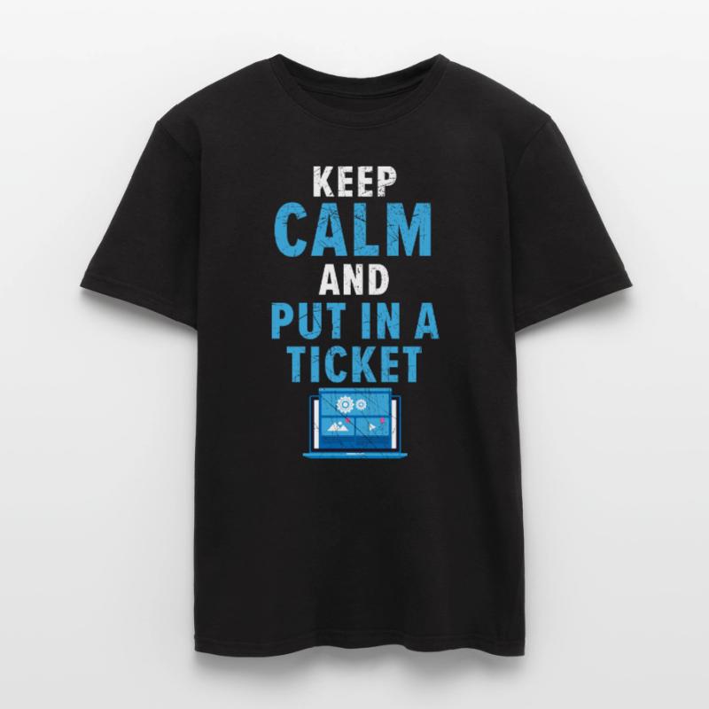 Technical Support Fixes your self-problems on a daily basis Men's T-shirt