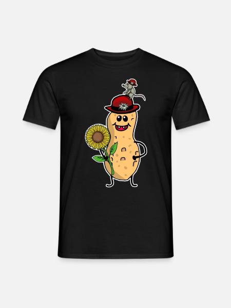 Peanut Peanuts Birthday Birthday Gift - Men's T-Shirt - black