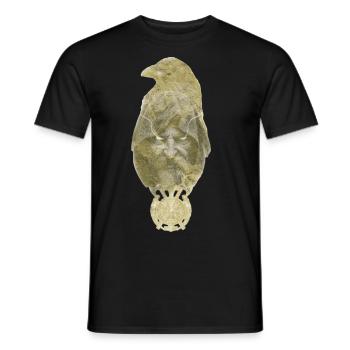 odin 2 - Men's T-Shirt - black - Front - AI Model Male 178 light (178cm)