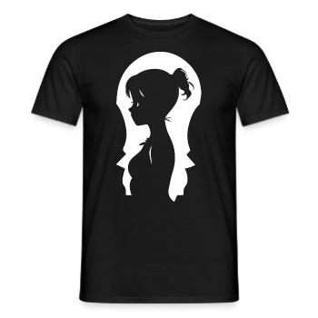Batcave Girl Dark Fairytale Goth Occult Women Got - Men's T-Shirt - black - Front - AI Model Male 178 light (178cm)