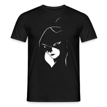 Gothic Girl Dark Fairytale Goth Occult Women Batc - T-shirt homme - noir - Devant - AI Model Male 178 light (178cm)