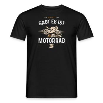 Der Arzt Sagt Es Ist Unheilbar M... - Männer T-Shirt - Schwarz - Vorne - AI Model Male 178 light (178cm)