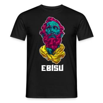 God logo bl - Men's T-Shirt - black - Front - AI Model Male 178 light (178cm)