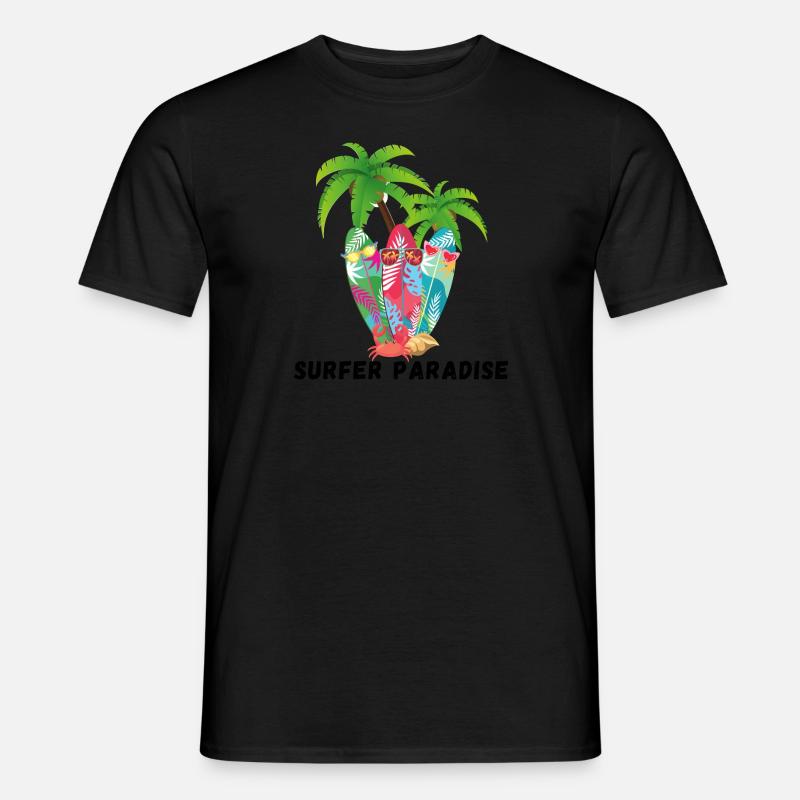 Surfer Paradise - Männer T-Shirt - undefined