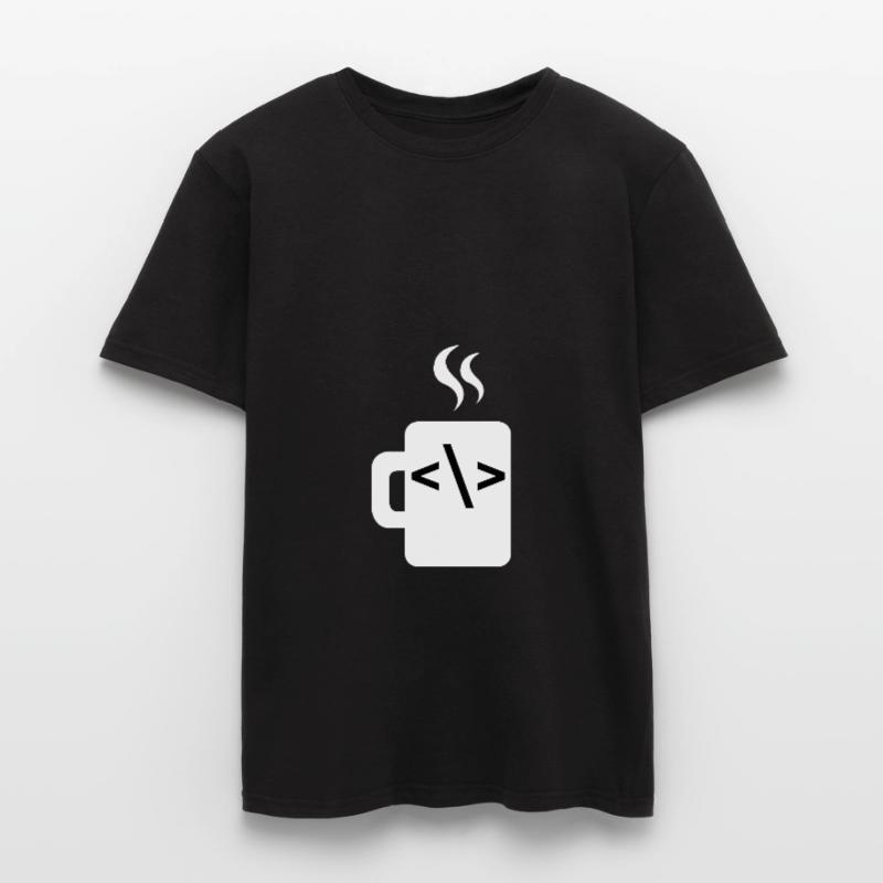 JavaScript-Codesoftware-Entwickler Kaffee Java Männer T-Shirt