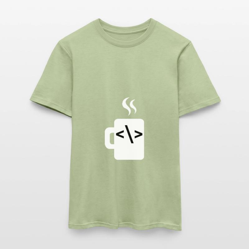 JavaScript Code Developer Developer Coffee Java T-shirt homme