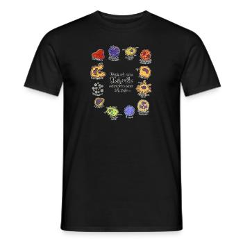 Wenn ich eine Blutzelle wäre ... - Männer T-Shirt - Schwarz - Vorne - AI Model Male 178 light (178cm)