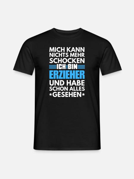 Éducateur non choquable - T-shirt homme - noir