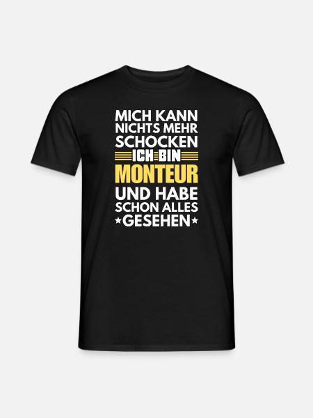 Non-shockable fitter - Men's T-Shirt - black