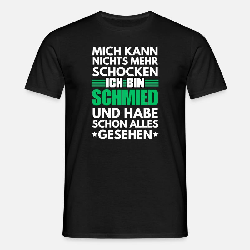 Non-Shockable Blacksmith - Men's T-Shirt - black