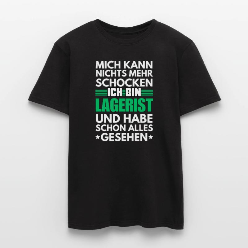 Commis d'entrepôt non choquable T-shirt homme