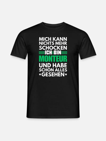 Non-shockable fitter - Men's T-Shirt - black