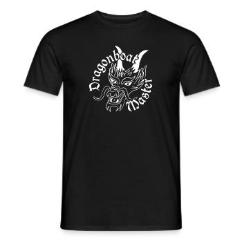 Dragon head dragon boat master - Men's T-Shirt - black - Front - AI Model Male 178 light (178cm)