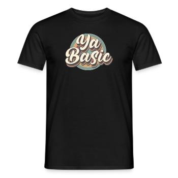 Ya Grundlegendes beleidigendes sarkastisches Zitat - Männer T-Shirt - Schwarz - Vorne - AI Model Male 178 light (178cm)
