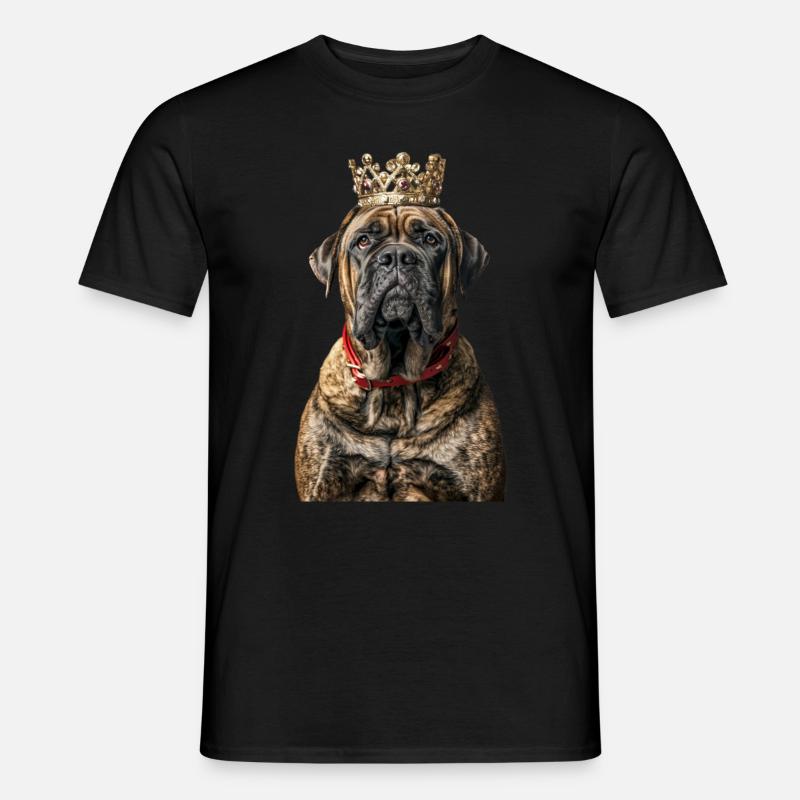 Englischer Mastiff - Männer T-Shirt - Schwarz