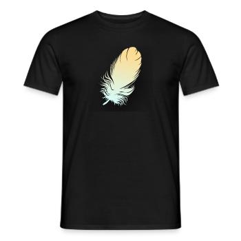 veer - Heren T-shirt - zwart - Voor - AI Model Male 178 light (178cm)