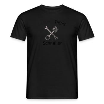 Car lover - Männer T-Shirt - Schwarz - Vorne - AI Model Male 178 light (178cm)