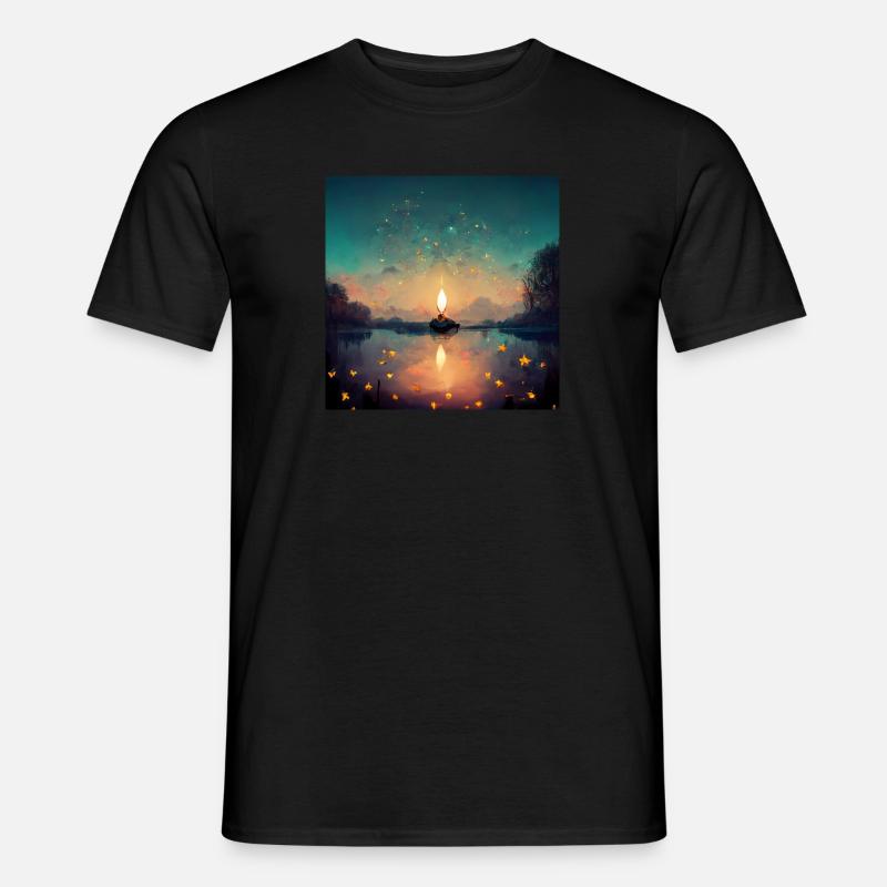 Ein Wunsch - Männer T-Shirt - undefined