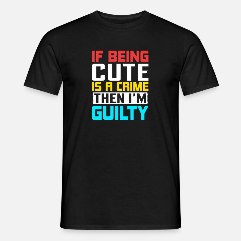 Guilty - Kripo Polizei Kriminaltechnik - Men's T-shirt - black