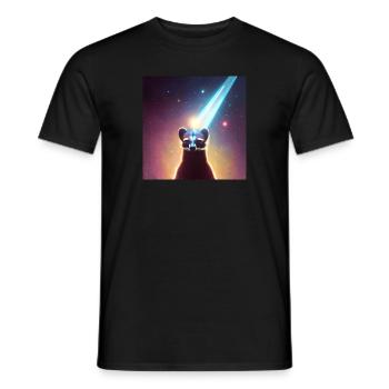 Coati - T-shirt homme - noir - Devant - AI Model Male 178 light (178cm)