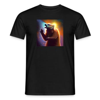 Coati - T-shirt homme - noir - Devant - AI Model Male 178 light (178cm)
