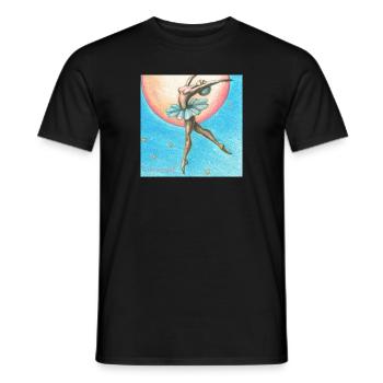 I choose myself - Men's T-Shirt - black - Front - AI Model Male 178 light (178cm)