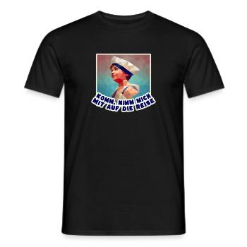 Komm nimm mich mit... - Männer T-Shirt - Schwarz - Vorne - AI Model Male 178 light (178cm)