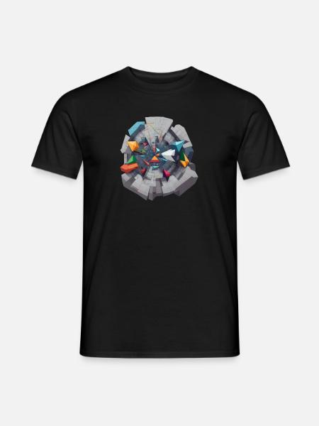 Perspective block - Men's T-Shirt -