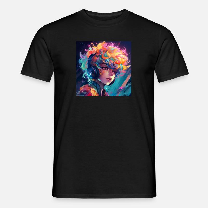 Musik Boy 2 - Männer T-Shirt - Schwarz
