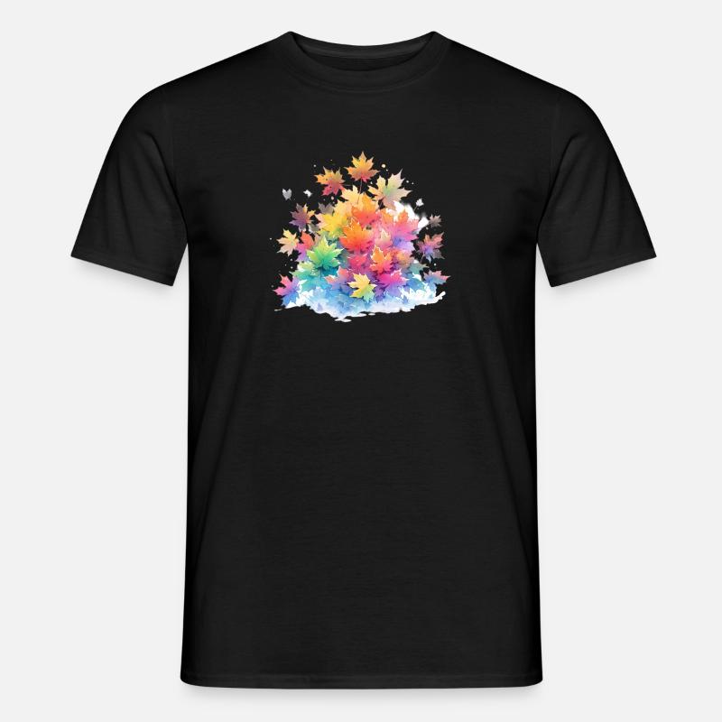 Pride Maple Leafs - Men’s T-shirt - black