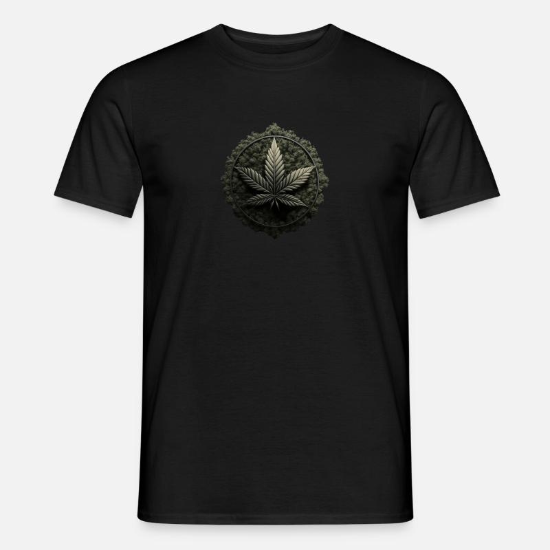 Crypto-Leaf - Männer T-Shirt - undefined