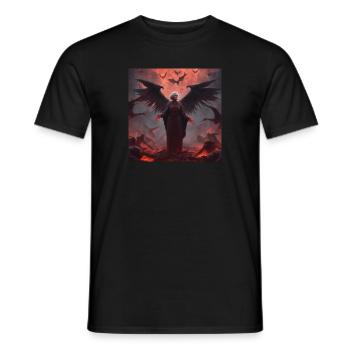 Ethiklehrerin out of Hell - Männer T-Shirt - Schwarz - Vorne - AI Model Male 178 light (178cm)