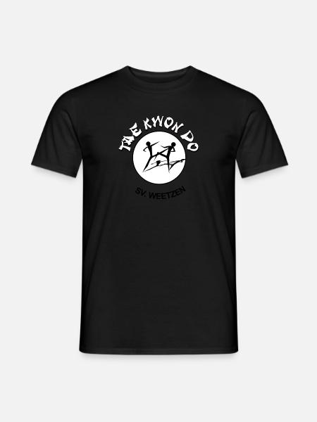 Logo Legere White - Männer T-Shirt - Schwarz