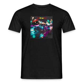 Einfach nur cruisen: Mein Motto! - Männer T-Shirt - Schwarz - Vorne - AI Model Male 178 light (178cm)