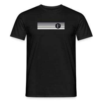 Bow Bow Archer - Men's T-Shirt - black - Front - AI Model Male 178 light (178cm)