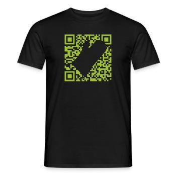 Backen Backen Bäcker - Männer T-Shirt - Schwarz - Vorne - AI Model Male 178 light (178cm)