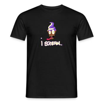 Délice givré - T-shirt homme - noir - Devant - AI Model Male 178 light (178cm)