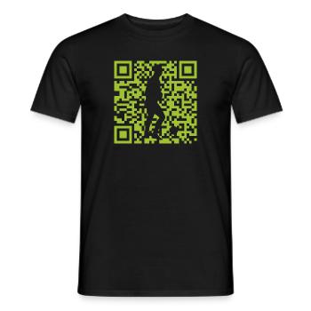 Futsal Futsal Joueurs Futsal - T-shirt homme - noir - Devant - AI Model Male 178 light (178cm)