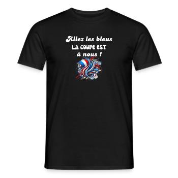 Der Becher gehört uns! - Männer T-Shirt - Schwarz - Vorne - AI Model Male 178 light (178cm)