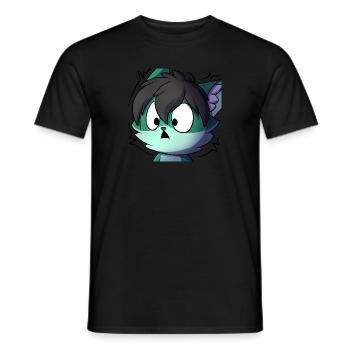 Effraid - T-shirt homme - noir - Devant - AI Model Male 178 light (178cm)