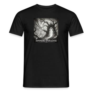 Sinners Paradise - Männer T-Shirt - Schwarz - Vorne - AI Model Male 178 light (178cm)