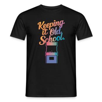 Arcade Arcade Slot Machine Gamer Gaming - T-shirt homme - noir - Devant - AI Model Male 178 light (178cm)