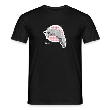 Jagd Schneefuchs - Männer T-Shirt - Schwarz - Vorne - AI Model Male 178 light (178cm)