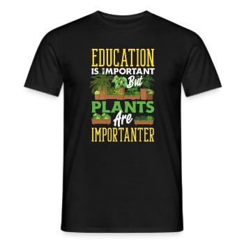 Garden & Plant Lovers Gifts - Men's T-Shirt - black - Front - AI Model Male 178 light (178cm)