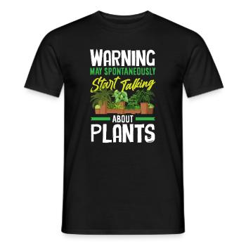Garten- Und Pflanzenliebhaber Geschenke - Männer T-Shirt - Schwarz - Vorne - AI Model Male 178 light (178cm)