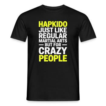 Hapkido Hap Ki Do Cadeaux - T-shirt homme - noir - Devant - AI Model Male 178 light (178cm)
